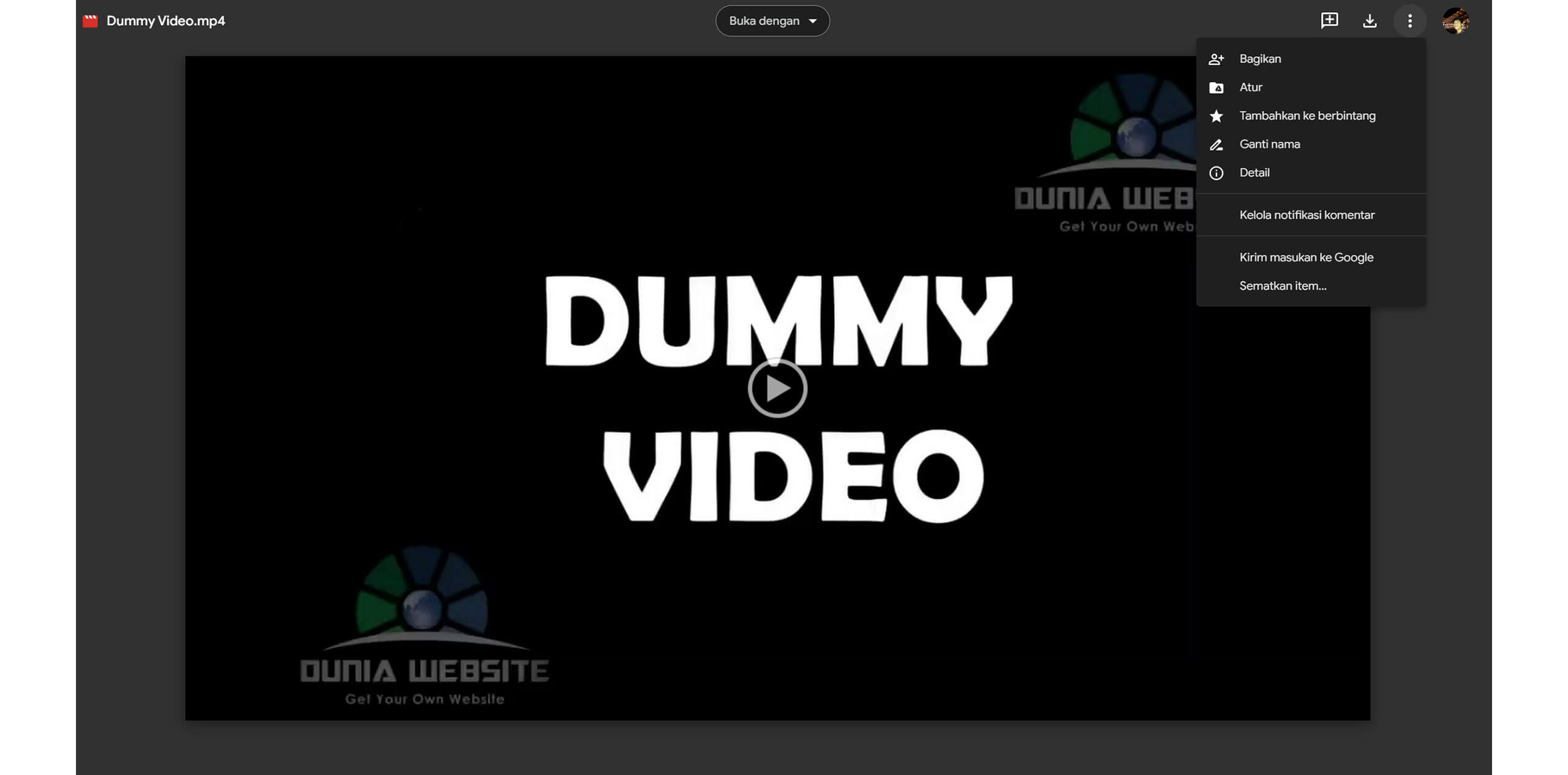 Bagaimana Caranya Embed Video dari Google Drive?