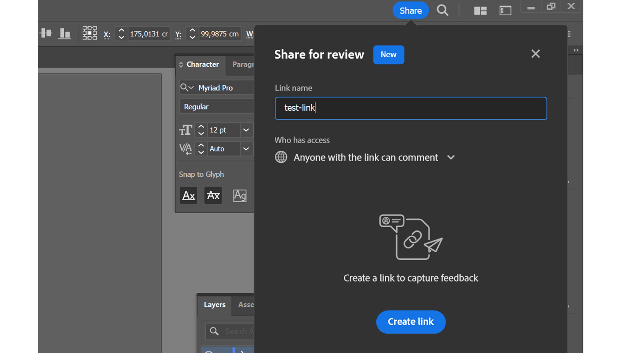 Cara Mudah Membuat Shareable review link di Adobe Illustrator 